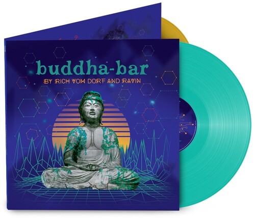 Various Artists: Buddha Bar: By Rich Vom Dorf & Ravin / Various - Aqua & Gold Vinyl - VINYL LP