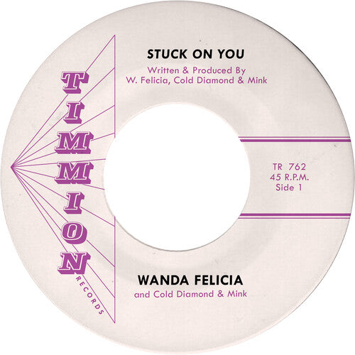 Wanda Felicia: Stuck on You - Pink - VINYL LP