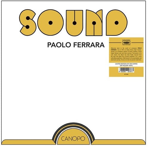 Paolo Ferrara: Sound - VINYL LP