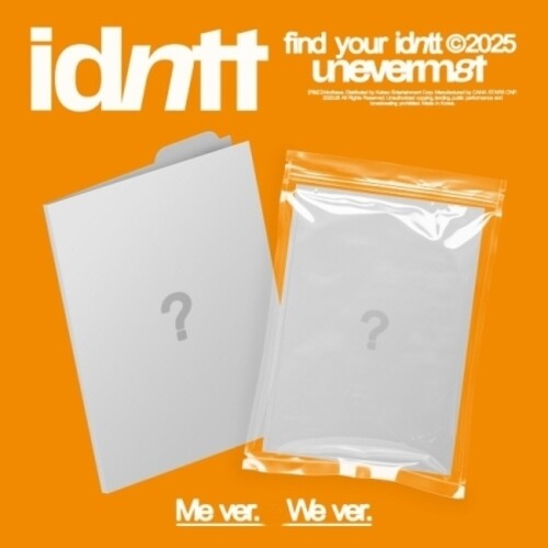 Idntt: Unevermet - Random Cover - COMPACT DISCS
