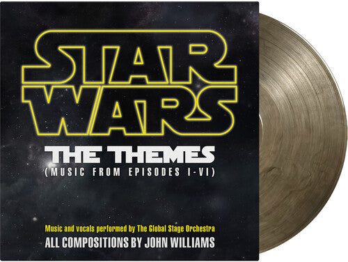 Global Stage Orchestra: Star Wars: The Themes - Crystal Clear & Black Vinyl - VINYL LP