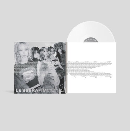 Le Sserafim: 'EASY-CRAZY-HOT' SPECIAL VINYL [SILVER WHITE] - VINYL LP