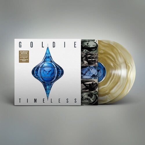 Goldie: Timeless (30th Anniversary Edition) (Gold-on-Clear Splatter Vinyl) - VINYL LP