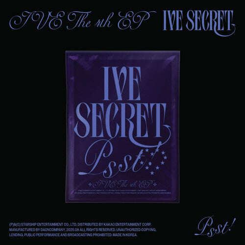 Ive: Ive Secret (Psst!Ver.) Ive The 4th EP - COMPACT DISCS