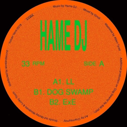 Hame DJ: Dog Swamp - 12-INCH SINGLE
