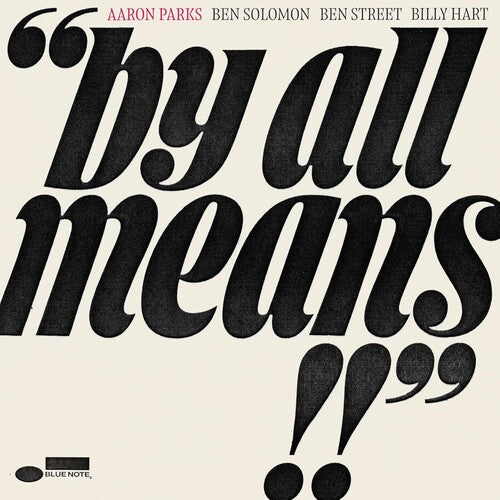 Aaron Parks: By All Means - COMPACT DISCS