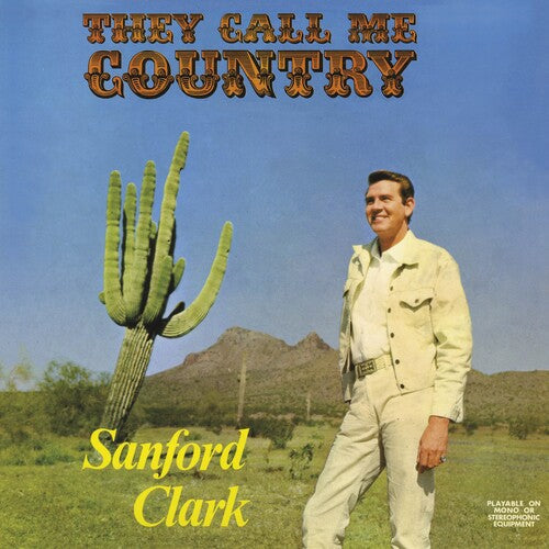 Sanford Clark: They Call Me Country - Blue - VINYL LP