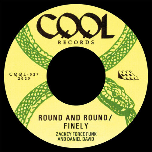 Zackey Force Funk: Round and Round b/w Finely - 7-INCH SINGLE