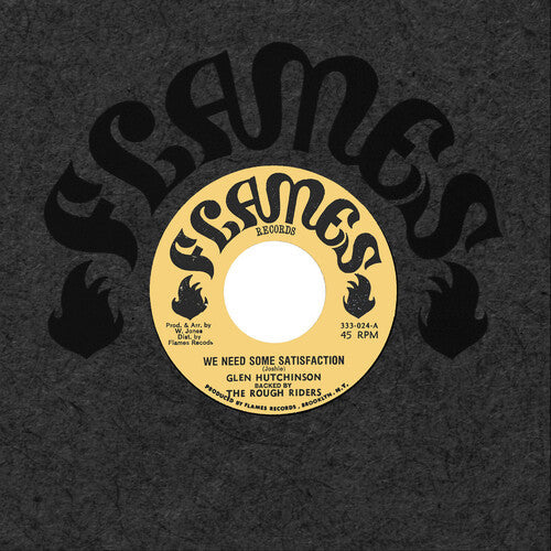 Glen Hutchinson: We Need Some Satisfaction - 7-INCH SINGLE