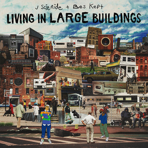 J Scienide: Living In Large Buildings - VINYL LP