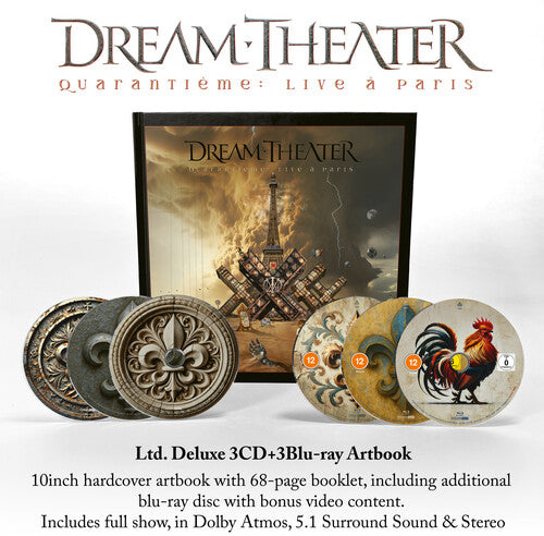 Dream Theater: Quarantieme: Live A Paris - COMPACT DISCS