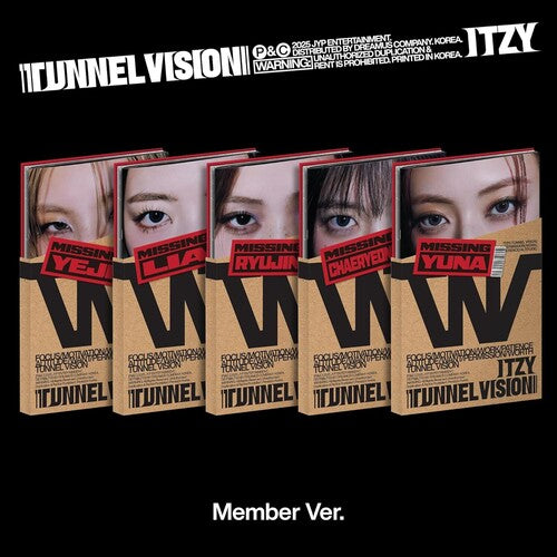 ITZY: TUNNEL VISION [Member ver.] - COMPACT DISCS