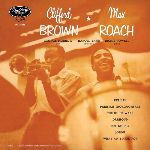 Clifford Brown & Max Roach: Clifford Brown and Max Roach (Verve Acoustic Sounds Series) - VINYL LP