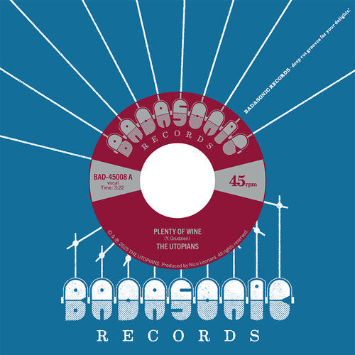Utopians: Plenty Of Wine - 7-INCH SINGLE