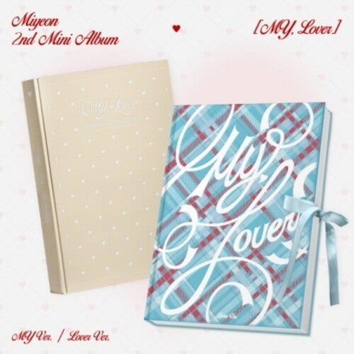 Miyeon: My, Lover - incl. 108pg Photobook, 3 Photocards, ID Photo, Postcard, Polaroid Film, Ratch Paper, 3 Stickers + Bookmark - COMPACT DISCS