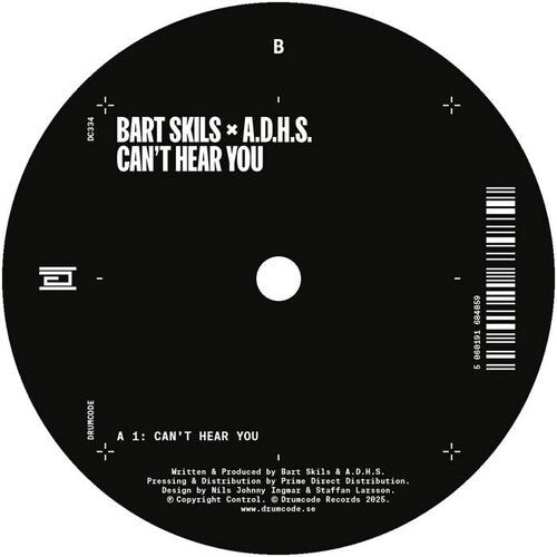 Bart Skils: Can't Hear You - 12-INCH SINGLE