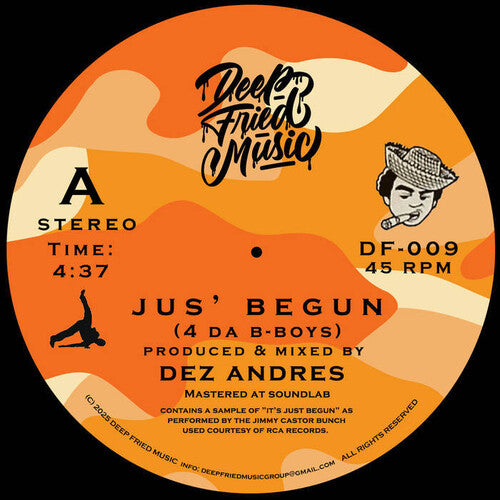 Dez Andres: Jus' Begun - 7-INCH SINGLE