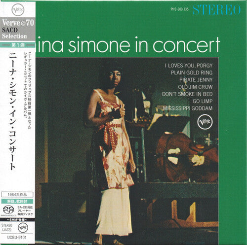 Nina Simone: Nina Simone In Concert - Limited SHM-SACD Edition - SUPER-AUDIO CD