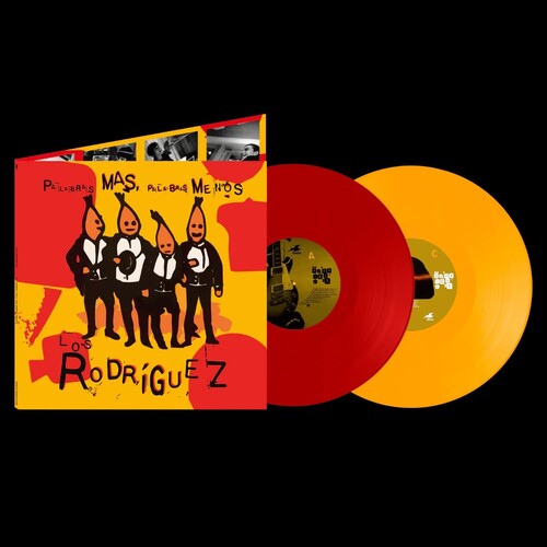 Los Rodriguez: Palabras Mas, Palabras Menos - Yellow & Red Vinyl - VINYL LP