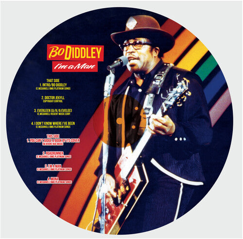 Bo Diddley & Ron Terry: I'm A Man - Live '84 - VINYL LP