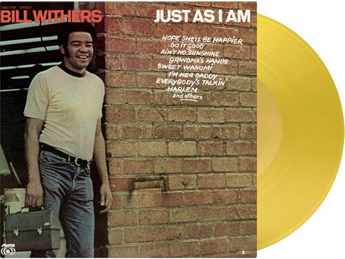 Bill Withers: Just As I Am - Limited 180-Gram Translucent Yellow Colored Vinyl - VINYL LP