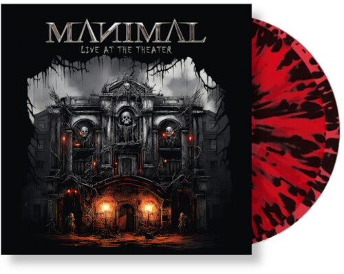 Manimal: Live At The Theater - Red/black - VINYL LP