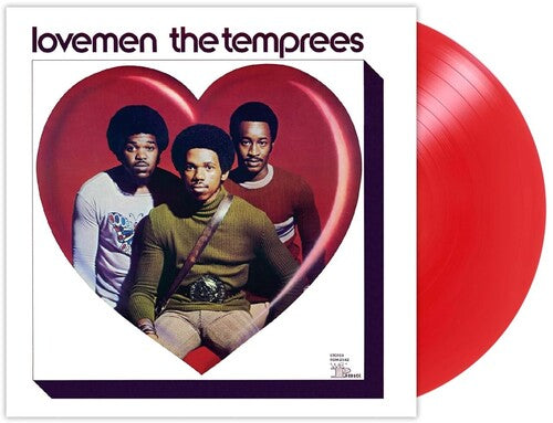 The Temprees: Lovemen (ALL-ANALOG) (VALENTINE RED PET PLASTIC VINYL) - VINYL LP