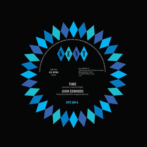 John Edwards: Time / How Can I Go On Without You - 7-INCH SINGLE