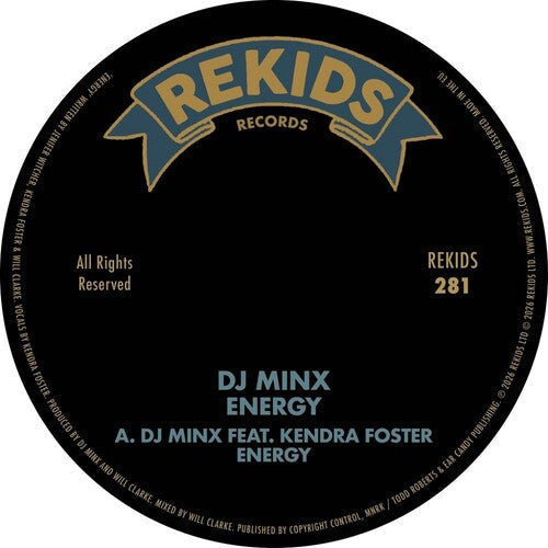 DJ Minx: Energy - 12-INCH SINGLE