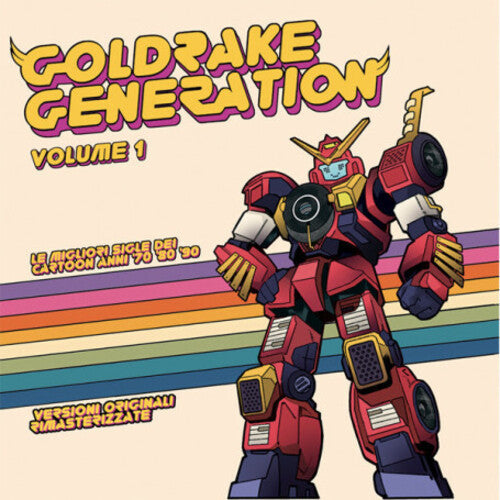 Francesco Piccardo: Goldrake Generation Volume 1 (Original Soundtrack) - COMPACT DISCS