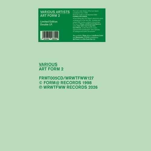 Various Artists: Art Form 2 (Various Artists) - VINYL LP