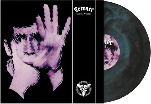 Coroner: Mental Vortex - Transparent Orange Splatter Vinyl In Gatefold Sleeve With Black Poly-Lined Inners - VINYL LP