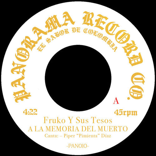 Fruko Y Sus Tesos: A La Memoria Del Muerto - 7-INCH SINGLE