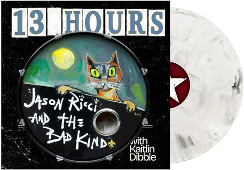 Jason Ricci & The Bad Kind: 13 Hours (White Marble Vinyl) - VINYL LP