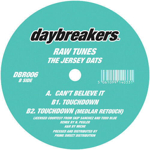 Raw Tunes: The Jersey DATs - 12-INCH SINGLE