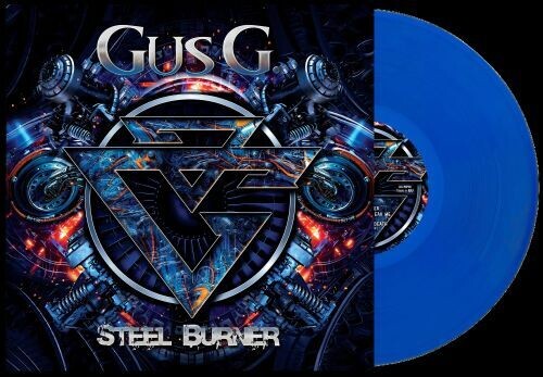 Gus G.: Steel Burner - Blue - VINYL LP