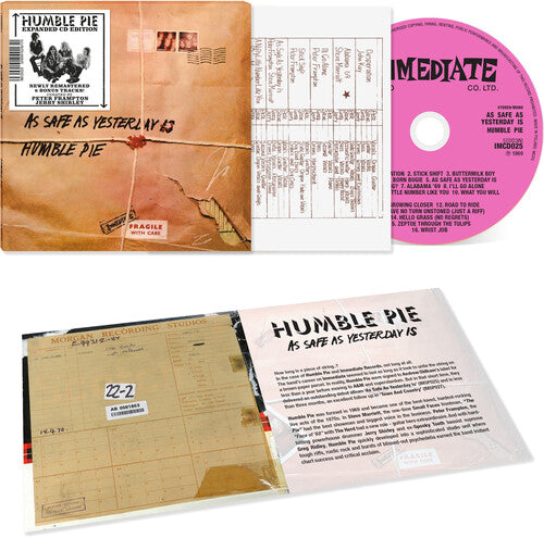 Humble Pie: As Safe as Yesterday Is - COMPACT DISCS