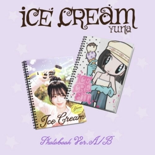 Yuna ( Itzy ): Ice Cream - Photobook Version - Random Cover - COMPACT DISCS