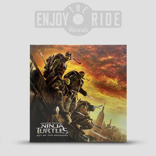 Steve Jablonsky: Teenage Mutant Ninja Turtles: Out Of The Shadows - Clear W/ Orange Purple Blue & Red Splatter - VINYL LP