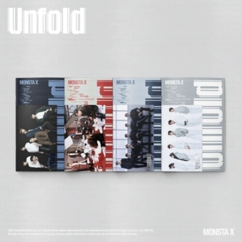 Monsta X: Unfold - Heartbreak - Random Cover - COMPACT DISCS