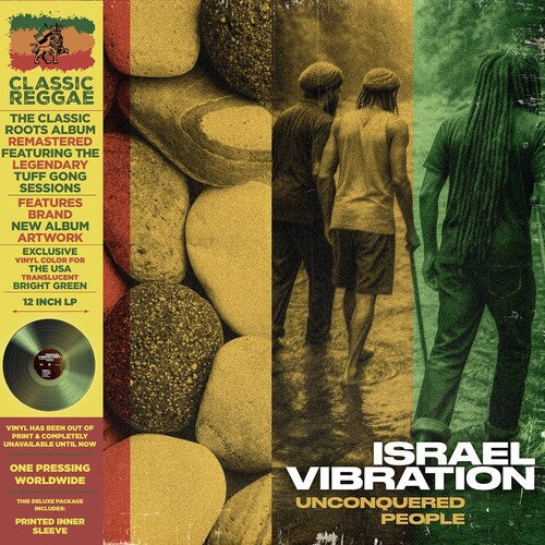 Israel Vibration: Unconquered People - Green - VINYL LP