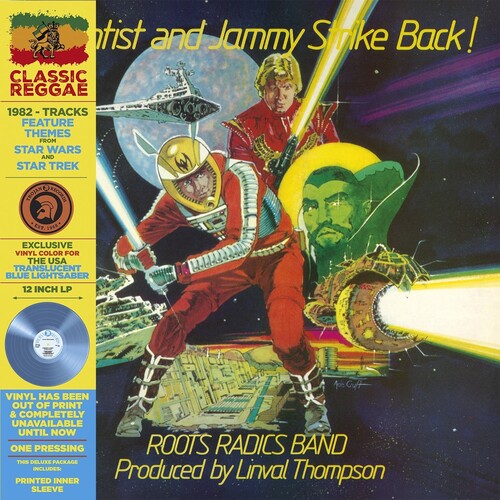 Roots Radics Band: Scientist & Jammy Strike Back! - Blue - VINYL LP