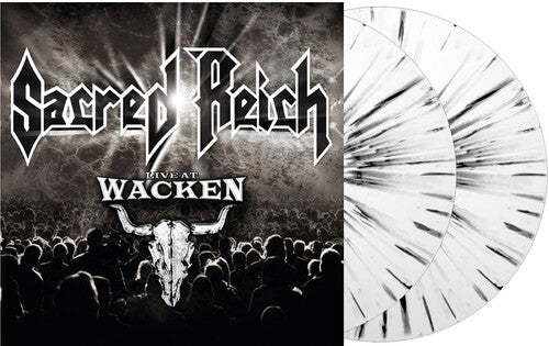Sacred Reich: Live At Wacken - Black & White Vinyl - VINYL LP
