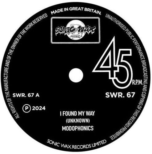 Modophonics: I Found My Way - 7-INCH SINGLE