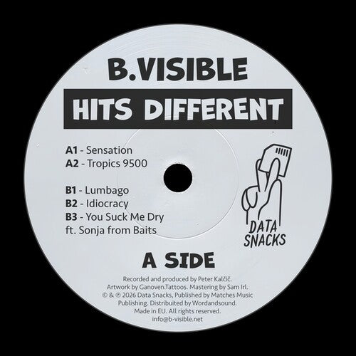 B Visible: Hits Different - 12-INCH SINGLE