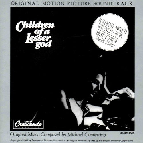 Children of a Lesser God / O.S.T.: Children Of A Lesser God (Original Motion Picture Soundtrack) - COMPACT DISCS