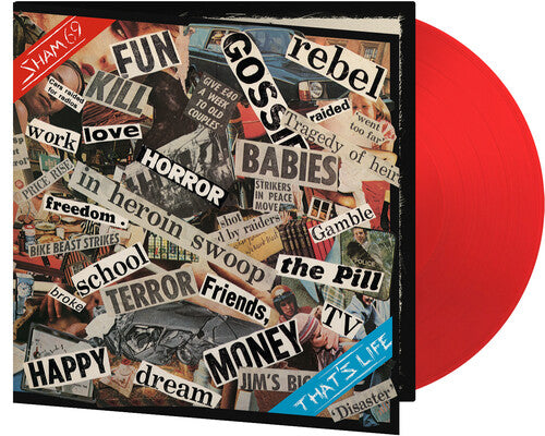 Sham 69: That's Life - Limited 180-Gram Translucent Red Colored Vinyl - VINYL LP