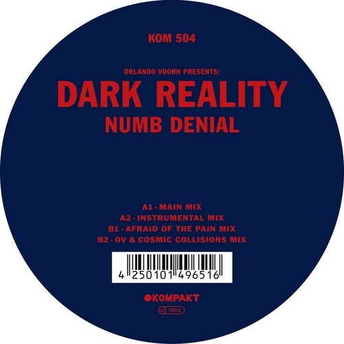 Voorn, Orlando / Dark Reality: Numb Denial - 12-INCH SINGLE