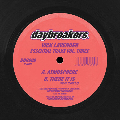 Vick Lavender: Essential Traxx Vol. 3 - 12-INCH SINGLE