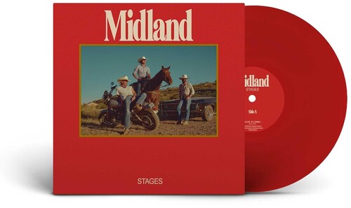 Midland: Stages   (Transparent Red) - VINYL LP